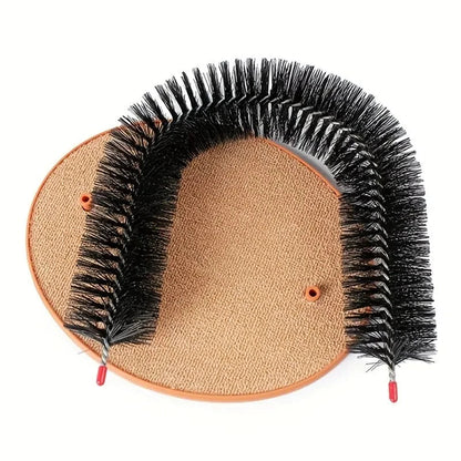 Catvera Cat Grooming Arch Scratcher - Image 4|||PROMPT|||Original clean product image