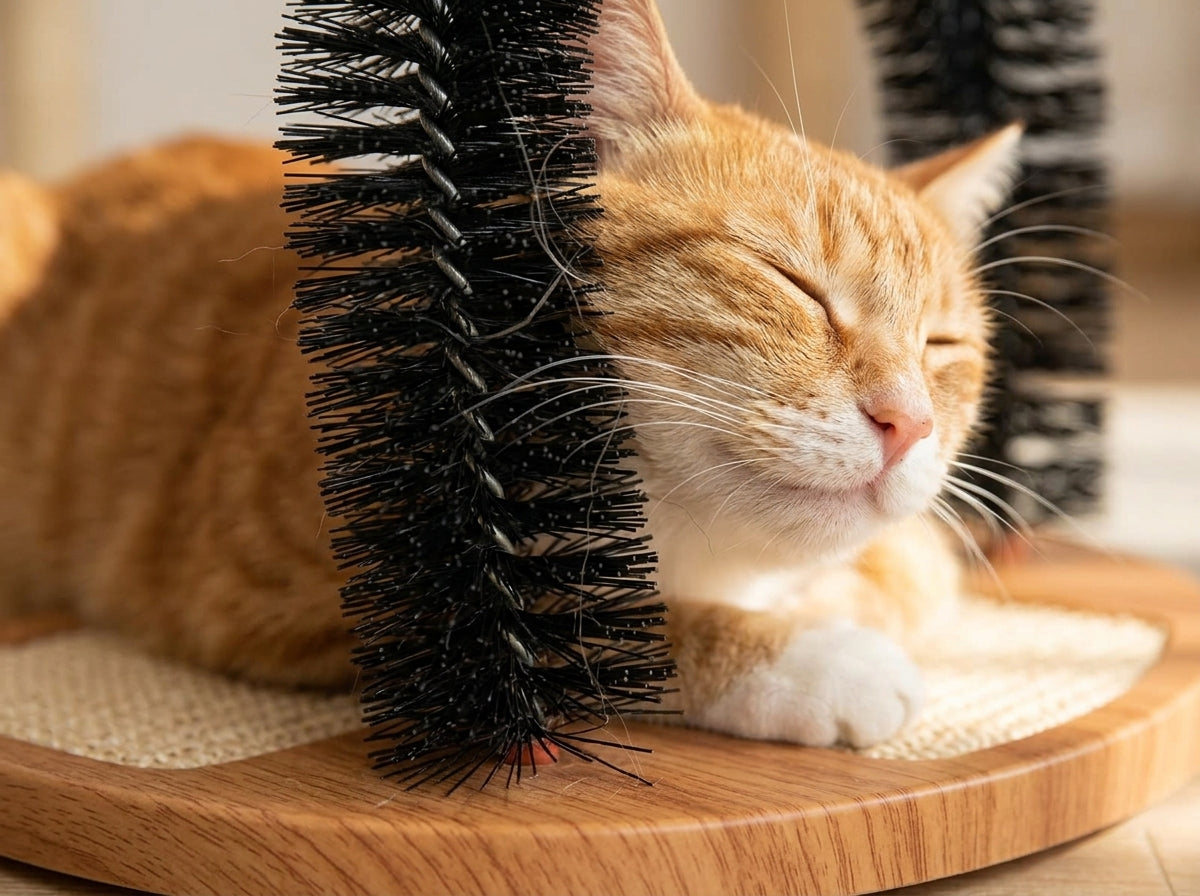 Catvera Cat Grooming Arch Scratcher - Self-Grooming Technology