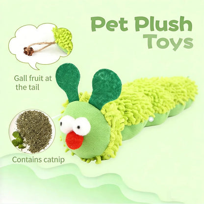 Catvera Caterpillar Cat Mint Toy - Image 3|||PROMPT|||Original clean product image