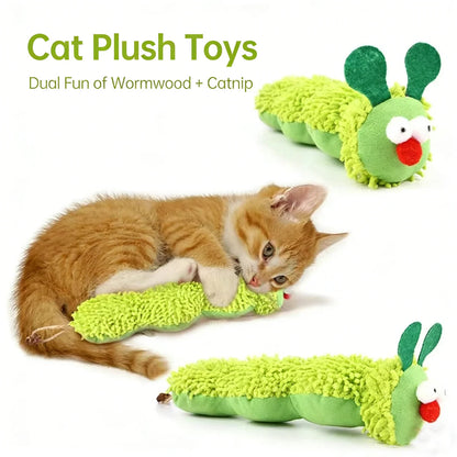 Catvera Caterpillar Cat Mint Toy - Image 4|||PROMPT|||Original clean product image