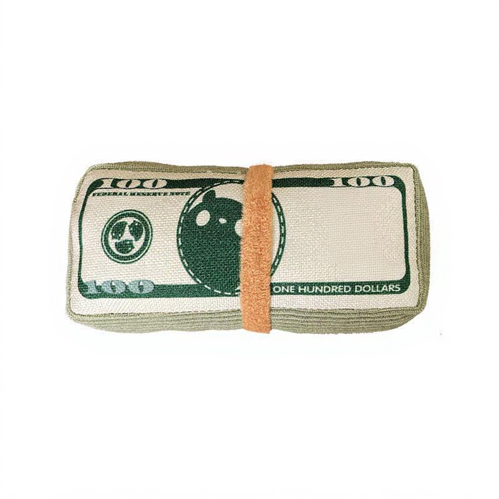 Catvera Catnip Chew Bite Pillow - Image 1|||PROMPT|||Cleaned image. Original analysis: found 1 brand name tag on the product