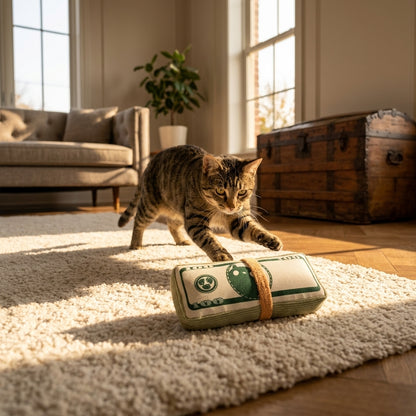 Catvera Catnip Crinkle Chew Pillow - Main Product Image