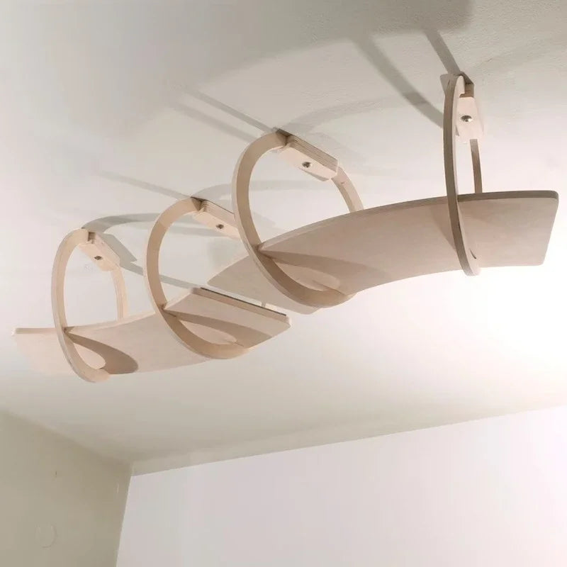 Catvera Ceiling Mounted Cat Shelving - Image 2|||PROMPT|||Original clean product image