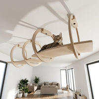 Catvera Ceiling Mounted Cat Shelving - Main Product Image
