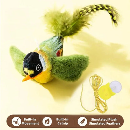 Catvera Chirping Bird Interactive Cat Toy - Image 10|||PROMPT|||Original clean product image