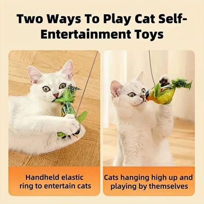 Catvera Chirping Bird Interactive Cat Toy - Image 4|||PROMPT|||Original clean product image
