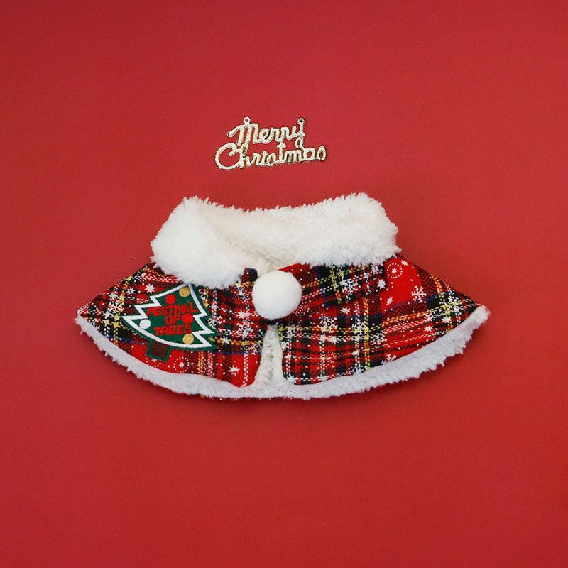 Catvera Christmas Holiday Cat Cape - Image 11|||PROMPT|||Original clean product image