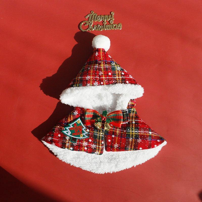 Catvera Christmas Holiday Cat Cape - Image 2|||PROMPT|||Original clean product image