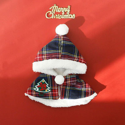 Catvera Christmas Holiday Cat Cape - Image 7|||PROMPT|||Original clean product image