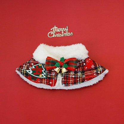Catvera Christmas Holiday Cat Cape - Image 8|||PROMPT|||Original clean product image