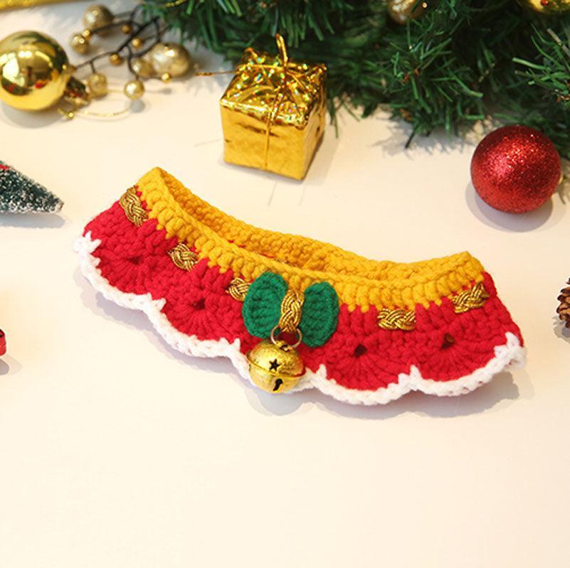 Catvera Christmas Holiday Cat Collar - Image 2|||PROMPT|||Original clean product image