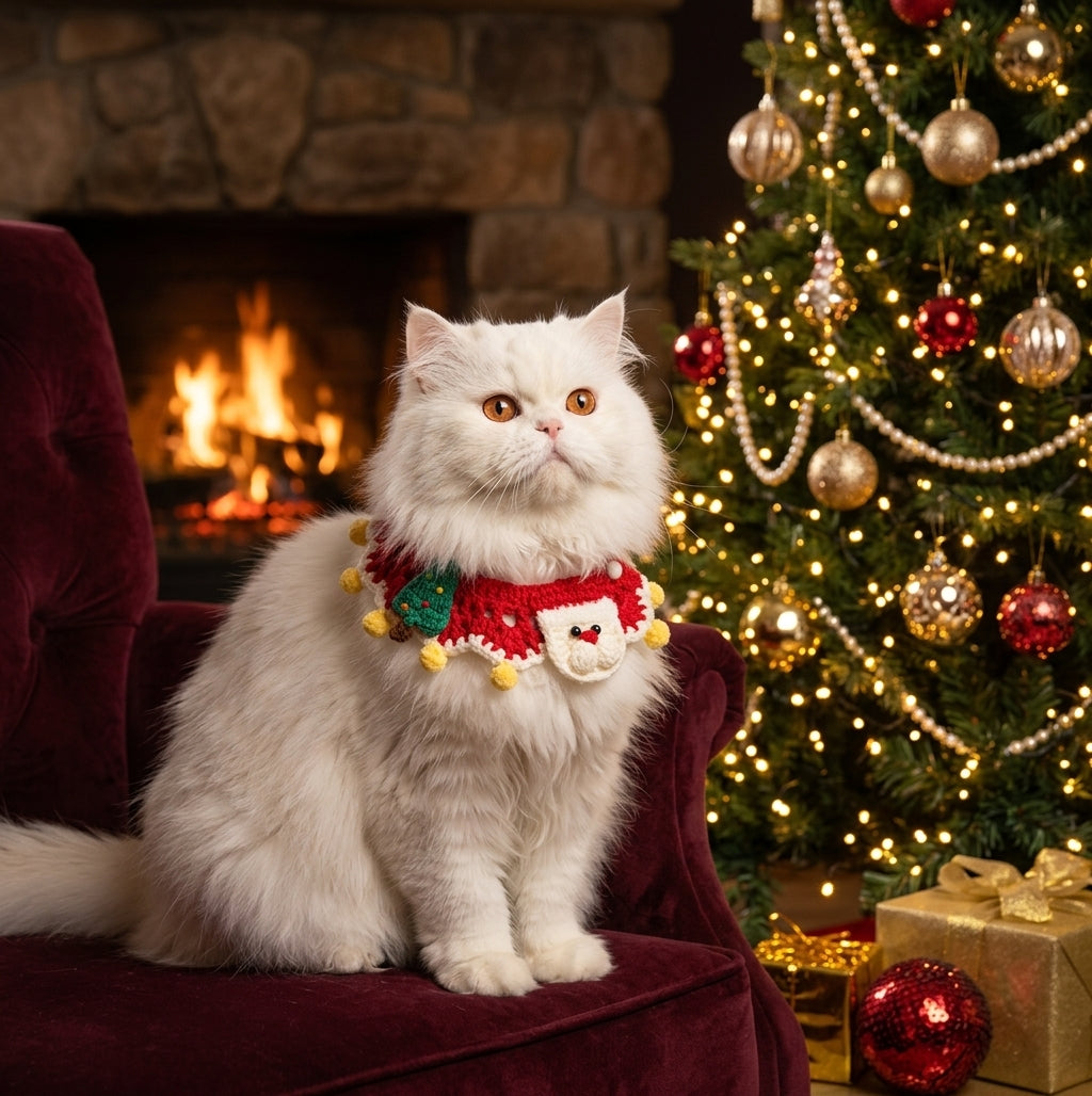 Catvera Christmas Holiday Cat Collar - Main Product Image
