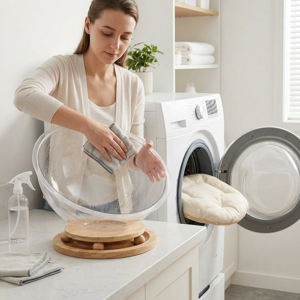 Catvera Clear Capsule Cat Bed - Section 3