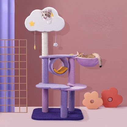 Catvera Cloud Castle Cat Tree - Image 1|||PROMPT|||Original clean product image