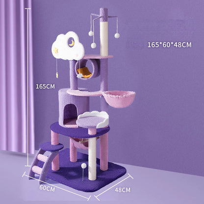 Catvera Cloud Castle Cat Tree - Image 12|||PROMPT|||Original clean product image