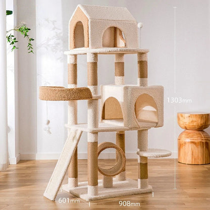 Catvera Cloud Castle Cat Tree - Image 14|||PROMPT|||Original clean product image