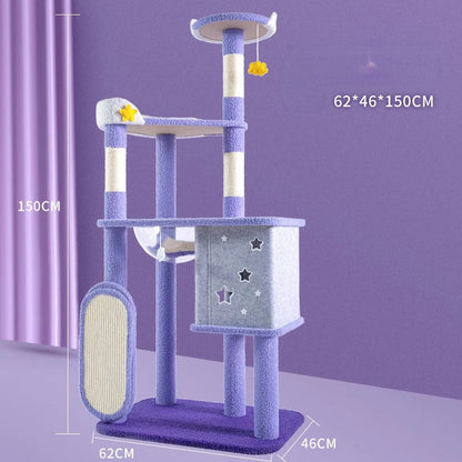 Catvera Cloud Castle Cat Tree - Image 16|||PROMPT|||Original clean product image