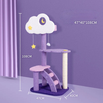 Catvera Cloud Castle Cat Tree - Image 19|||PROMPT|||Original clean product image