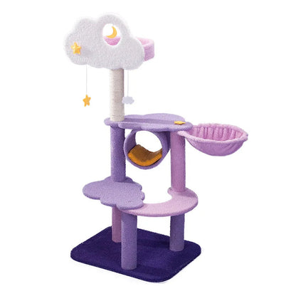 Catvera Cloud Castle Cat Tree - Image 4|||PROMPT|||Original clean product image