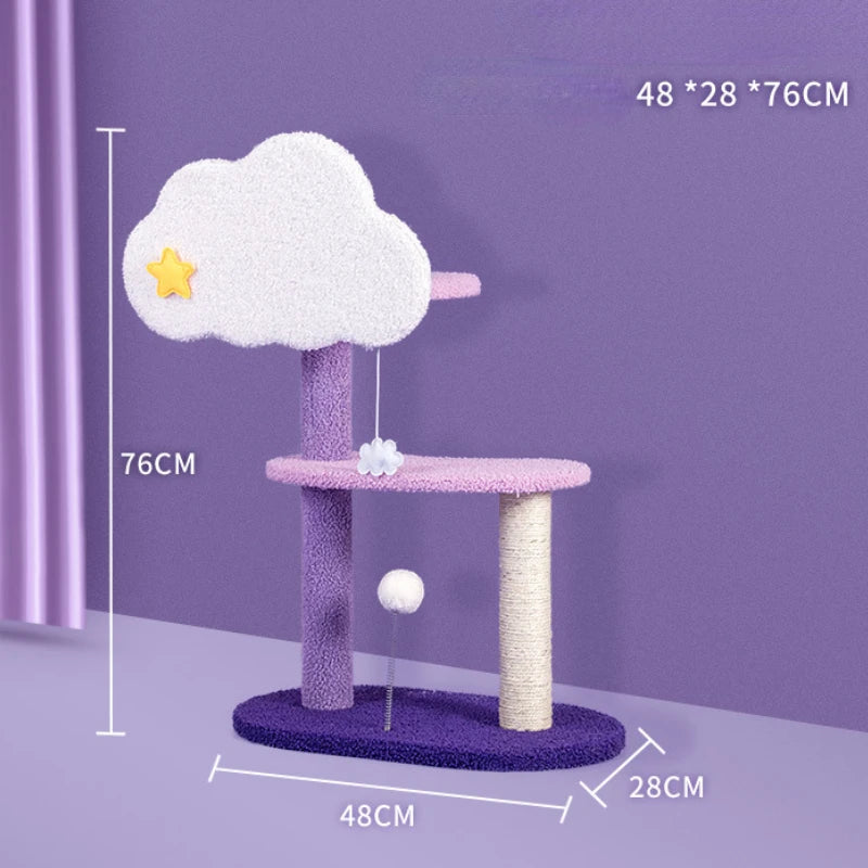 Catvera Cloud Castle Cat Tree - Image 5|||PROMPT|||Original clean product image