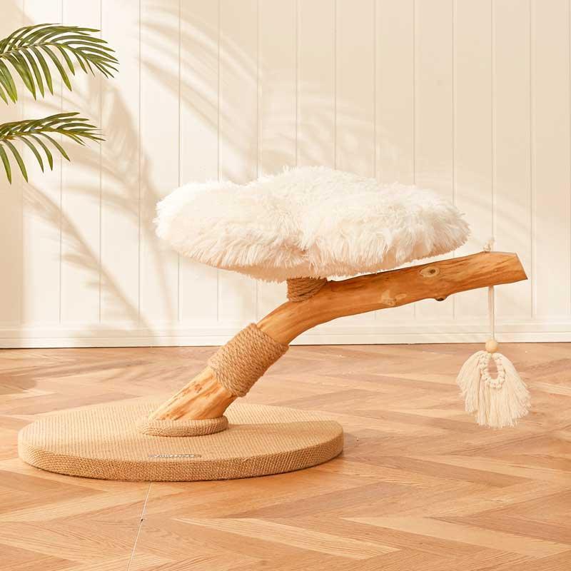 Catvera Cloudy Flower Cat Tree - Image 2|||PROMPT|||Original clean product image