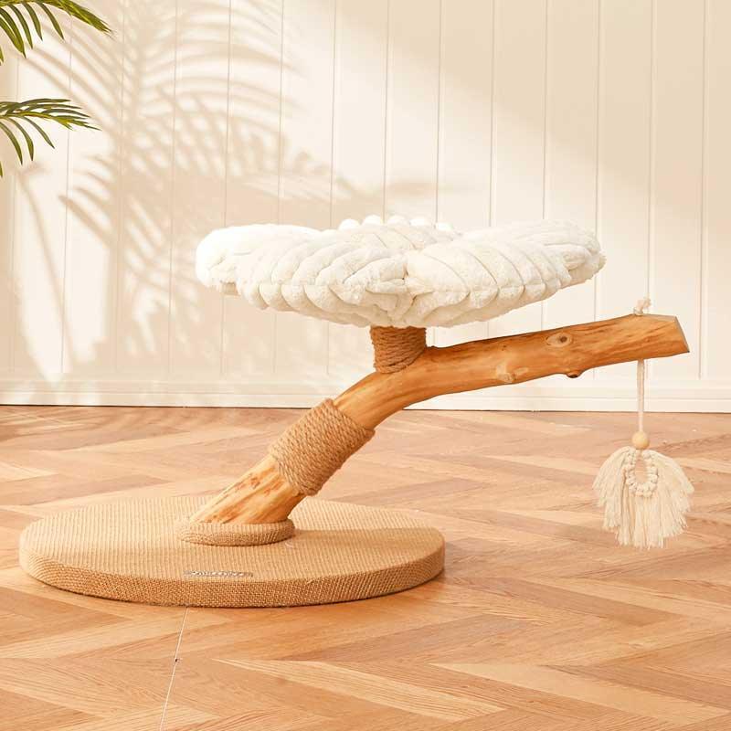 Catvera Cloudy Flower Cat Tree - Image 4|||PROMPT|||Original clean product image