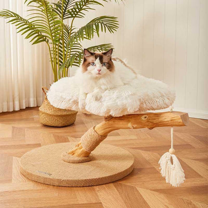 Catvera Cloudy Flower Cat Tree - Image 8|||PROMPT|||Original clean product image