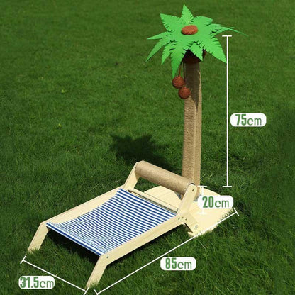 Catvera Coconut Cat Tree Bed - Image 10|||PROMPT|||Original clean product image