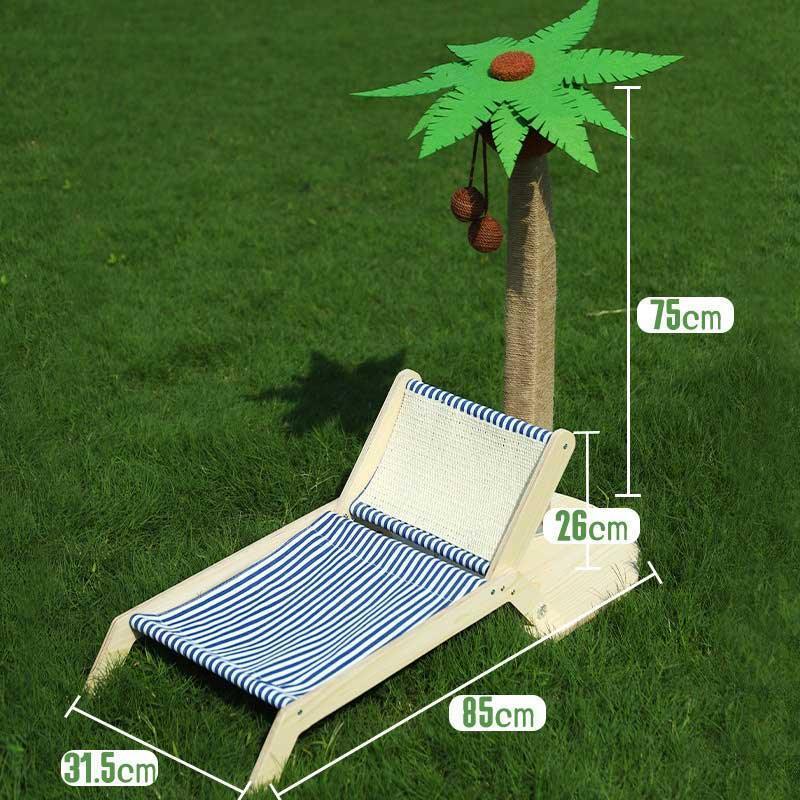 Catvera Coconut Cat Tree Bed - Image 11|||PROMPT|||Original clean product image