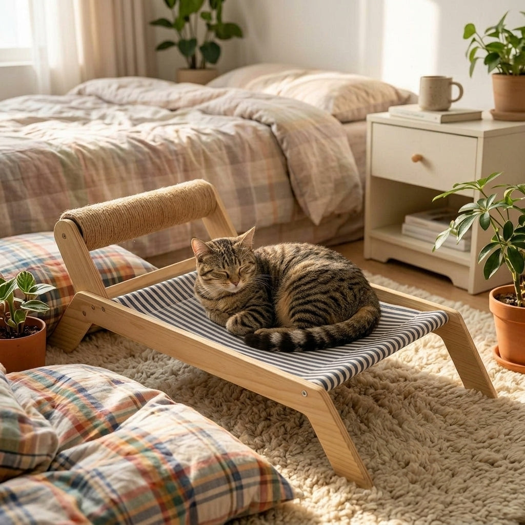 Catvera Coconut Cat Tree Bed - Section 1