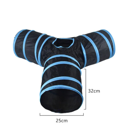 Catvera Collapsible Interactive Cat Tunnel - Image 10|||PROMPT|||Original clean product image
