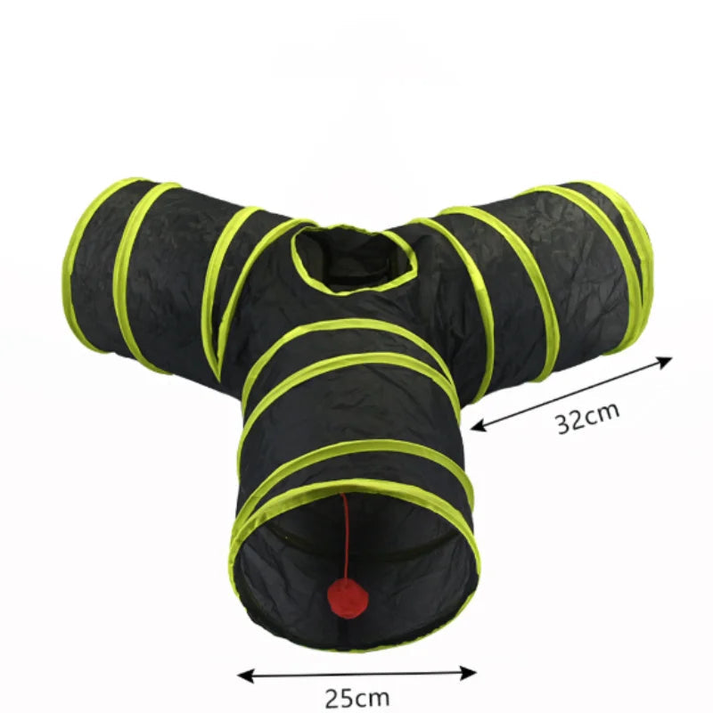 Catvera Collapsible Interactive Cat Tunnel - Image 21|||PROMPT|||Original clean product image