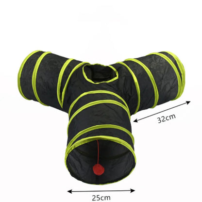 Catvera Collapsible Interactive Cat Tunnel - Image 21|||PROMPT|||Original clean product image