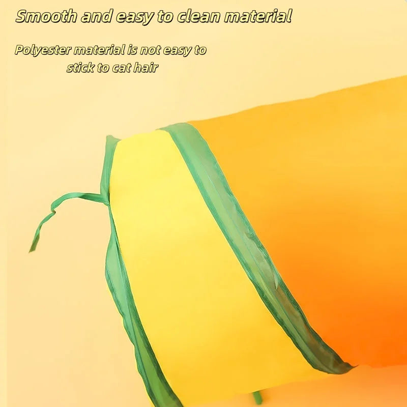 Catvera Collapsible Interactive Cat Tunnel - Image 6|||PROMPT|||Original clean product image