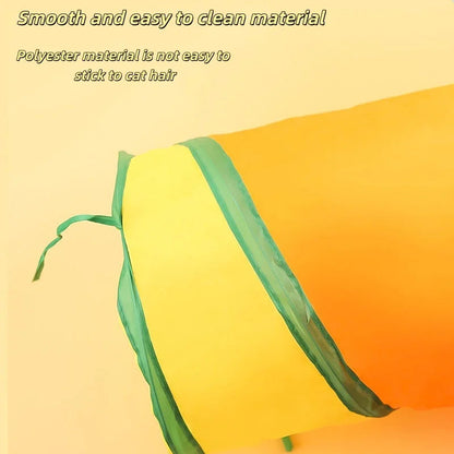 Catvera Collapsible Interactive Cat Tunnel - Image 6|||PROMPT|||Original clean product image