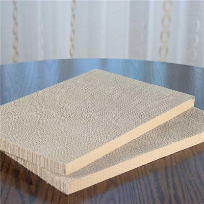 Catvera Corrugated Cat Scratcher Bed - Image 8|||PROMPT|||Original clean product image