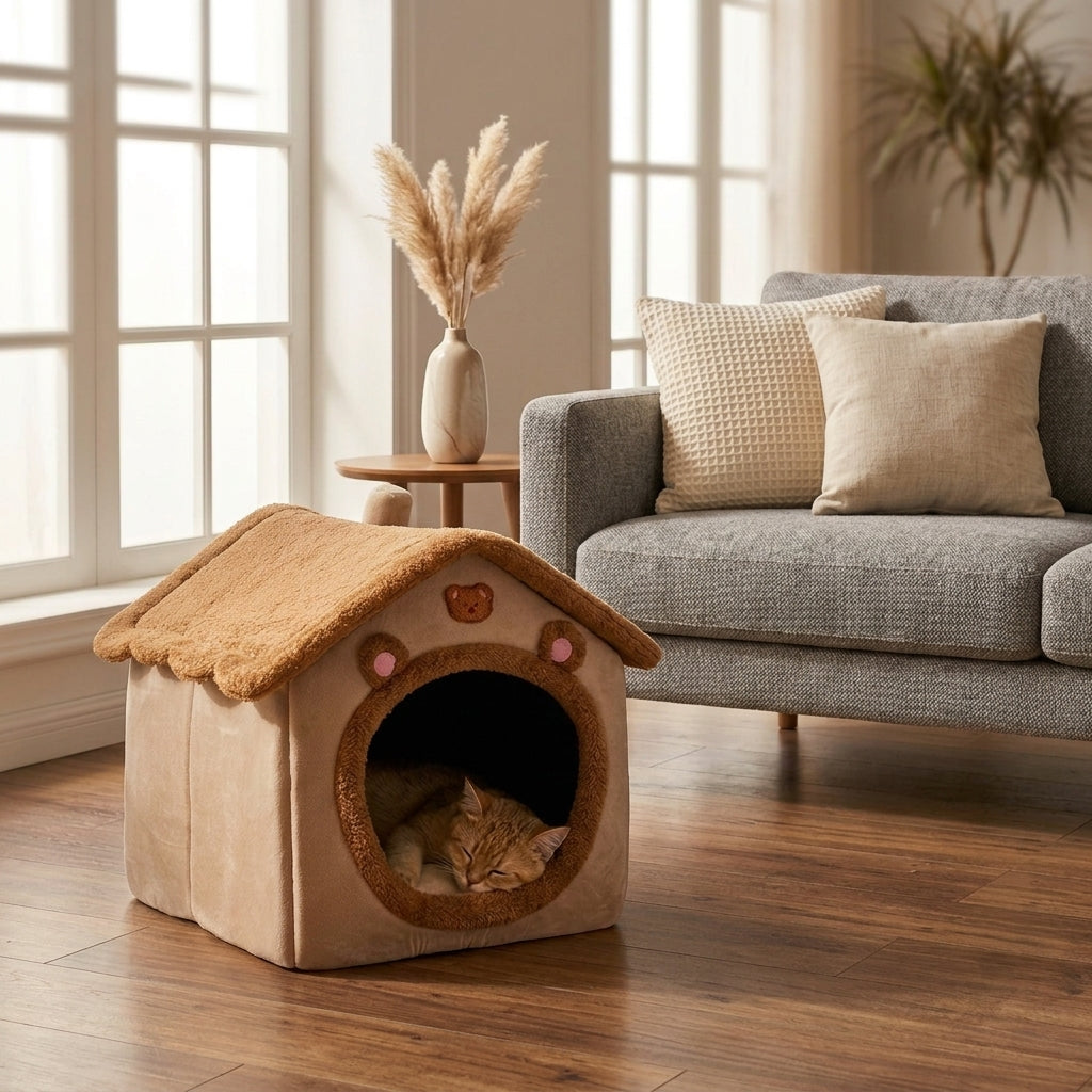 Catvera Cozy Pet Cave House - Main Product Image