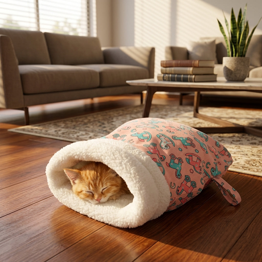 Catvera Cozy Tunnel Sleeping Bag - Main Product Image