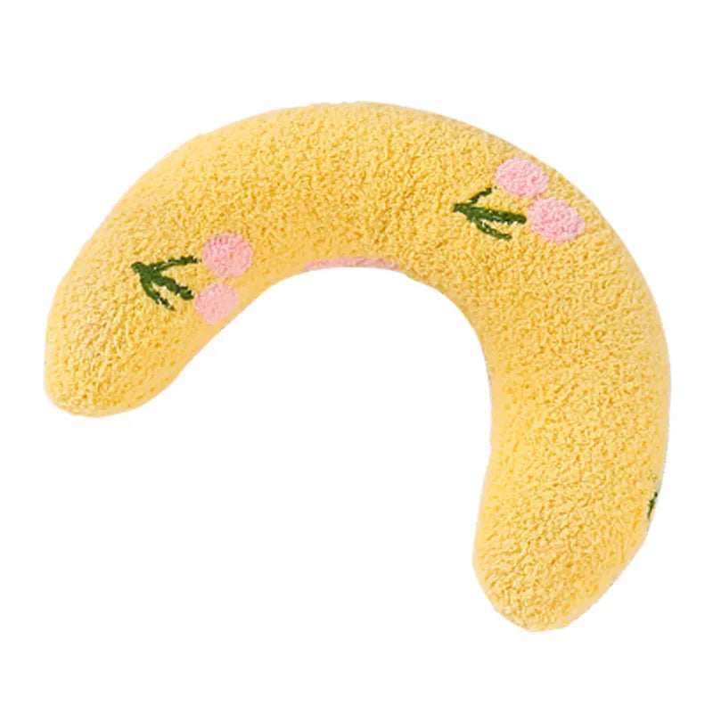 Catvera Crescent Cat Comfort Pillow - Image 9|||PROMPT|||Original clean product image