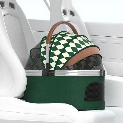 Catvera Detachable Rolling Pet Stroller - Image 13|||PROMPT|||Original clean product image