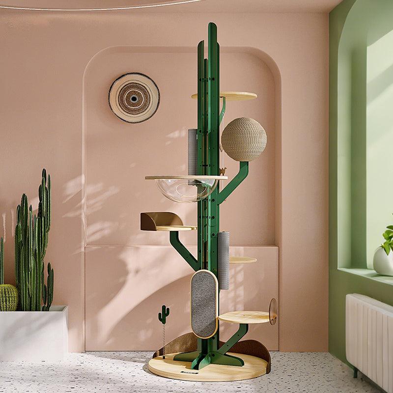 Catvera DIY Modular Cactus Cat Tree - Image 2|||PROMPT|||Original clean product image