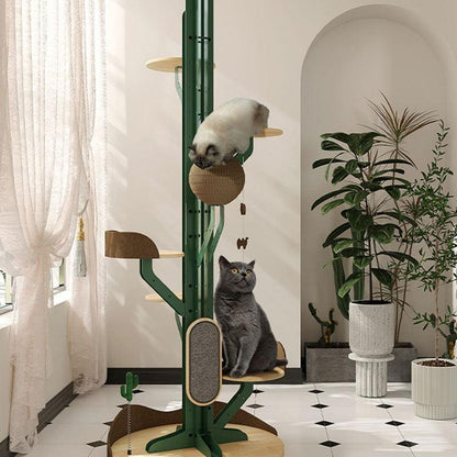Catvera DIY Modular Cactus Cat Tree - Image 8|||PROMPT|||Original clean product image