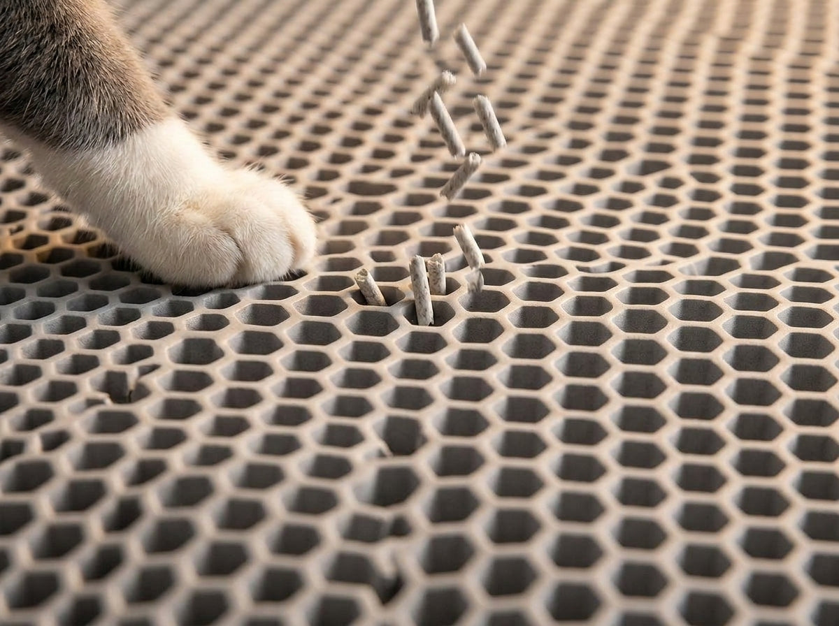Catvera Double Layer Litter Mat - Section 1