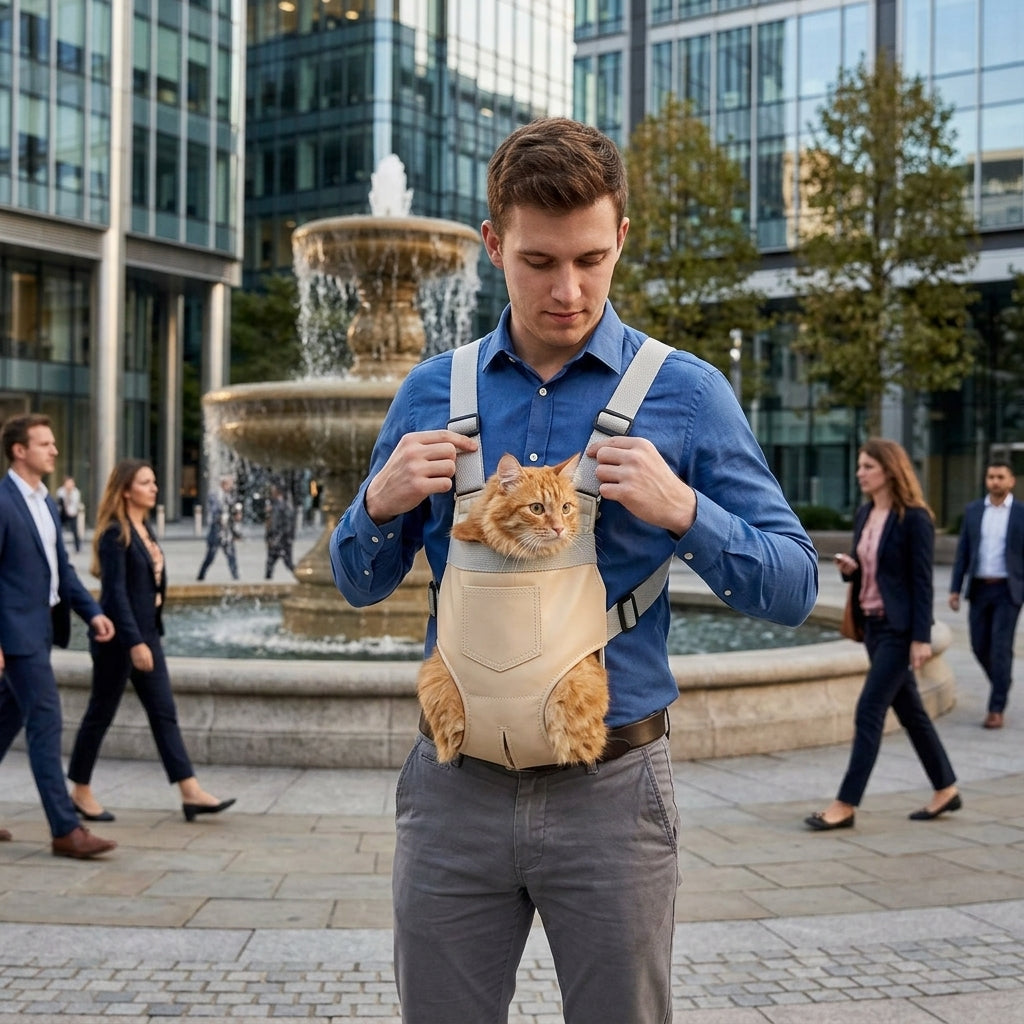 Catvera Dual Carry Cat Backpack - Versatile Carrying Options
