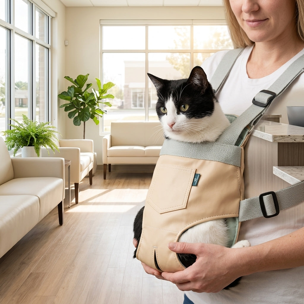Catvera Dual Carry Cat Backpack - Safe Comfort Design