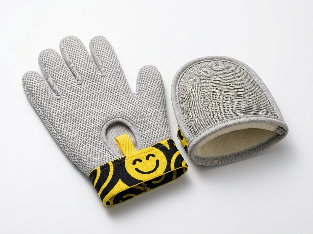 Catvera Electrostatic Pet Hair Removal Gloves - Premium Construction Quality