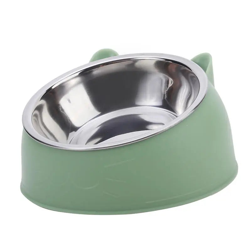 Catvera Elevated Cat Feeding Bowl - Image 10|||PROMPT|||Original clean product image
