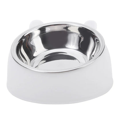 Catvera Elevated Cat Feeding Bowl - Image 6|||PROMPT|||Original clean product image