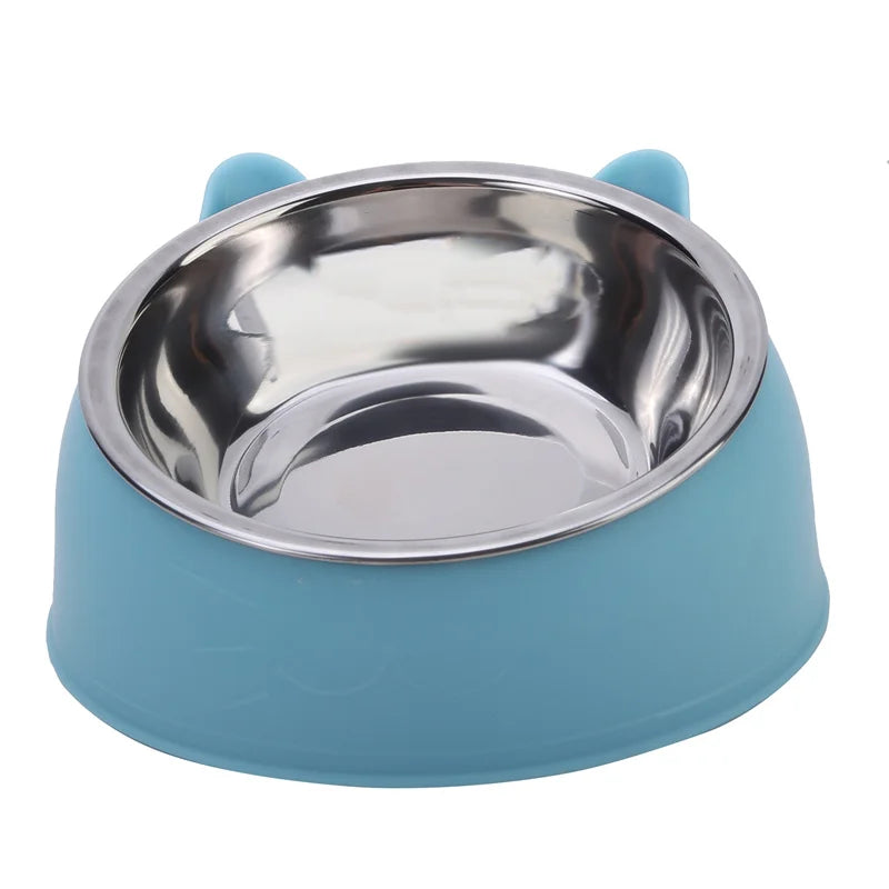 Catvera Elevated Cat Feeding Bowl - Image 8|||PROMPT|||Original clean product image