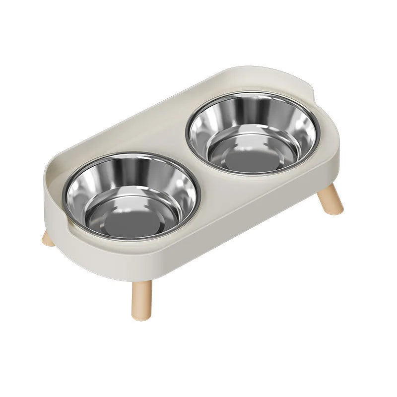 Catvera Elevated Stainless Steel Feeder - Image 8|||PROMPT|||Original clean product image